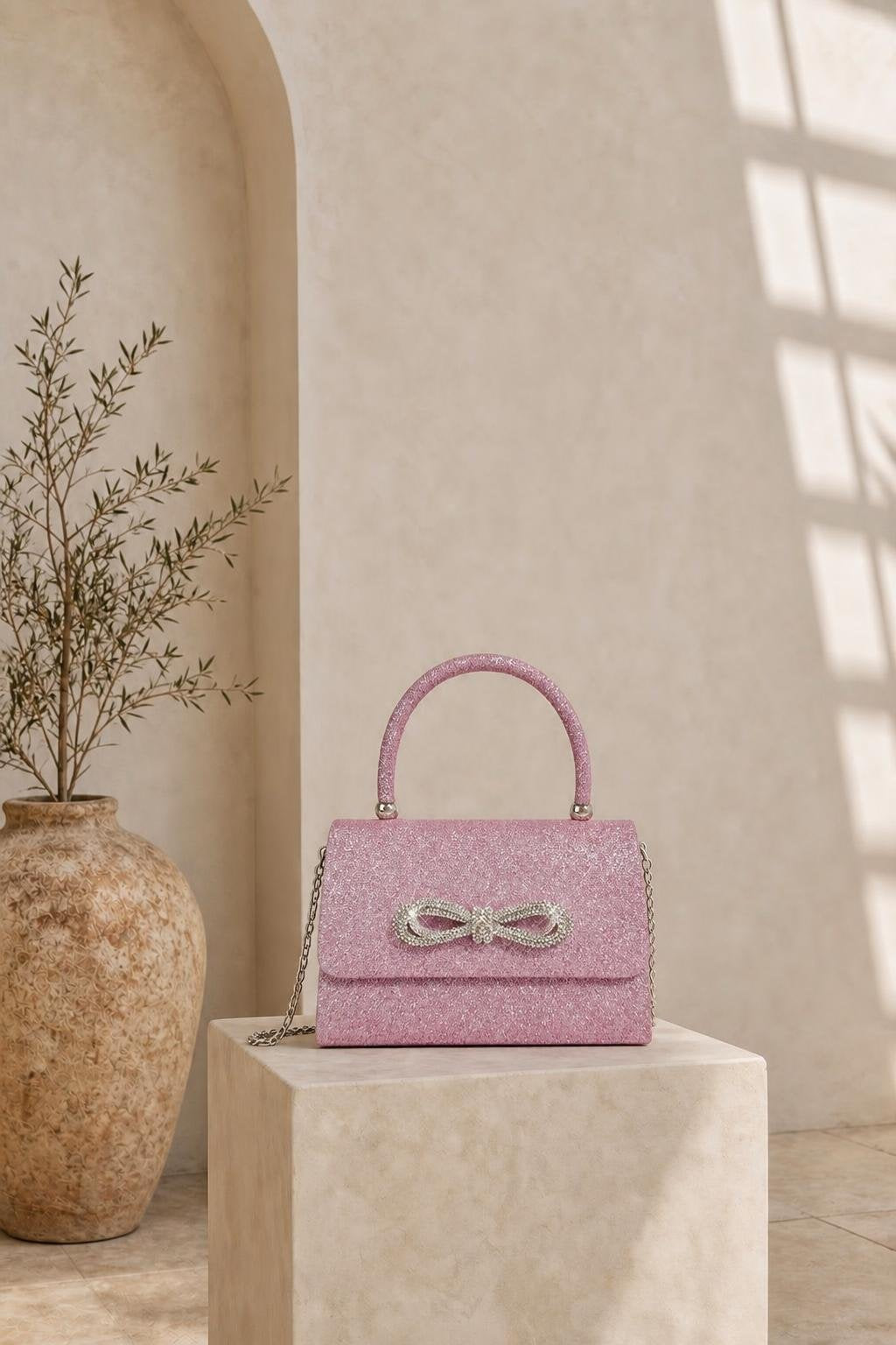 Imagen generada · Bolso Chispa rosa Vestaluna