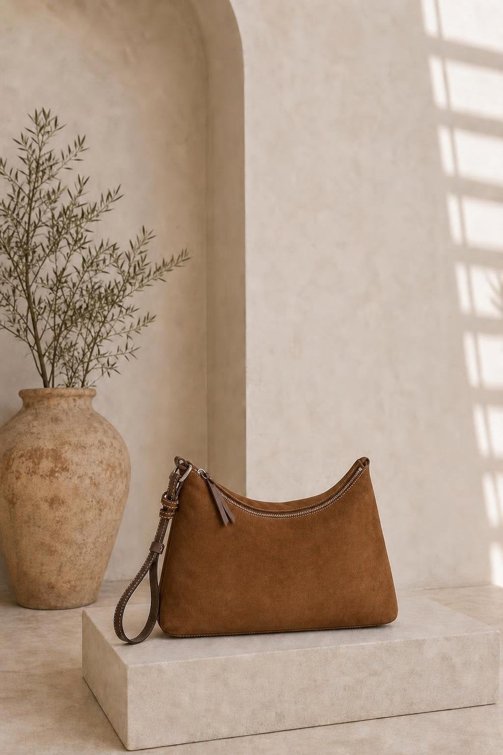 Imagen generada · Bolso Moka tostado Vestaluna